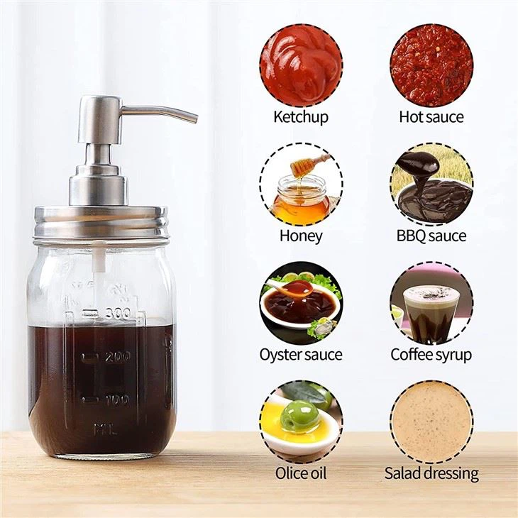 Mason Jar Soap Dispenser