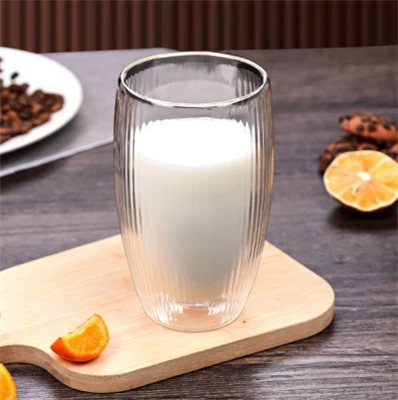 Κύπελλο γυαλιού διπλού τοιχώματος Premium High Borosilicate Glass