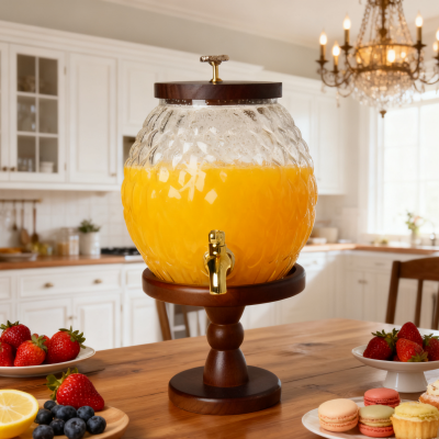 The Geometric Sphere: Diamond-Γυάλινη καράφα με μοτίβο